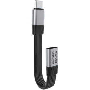 Кабель удлинительный USB Type-C (M) - USB Type-C (F), 0.2м, VCOM CU583-0.2