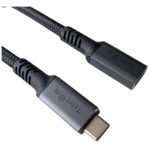 Кабель удлинительный USB Type-C (M) - USB Type-C (F), 0.8м, Telecom TUS845-0.8M