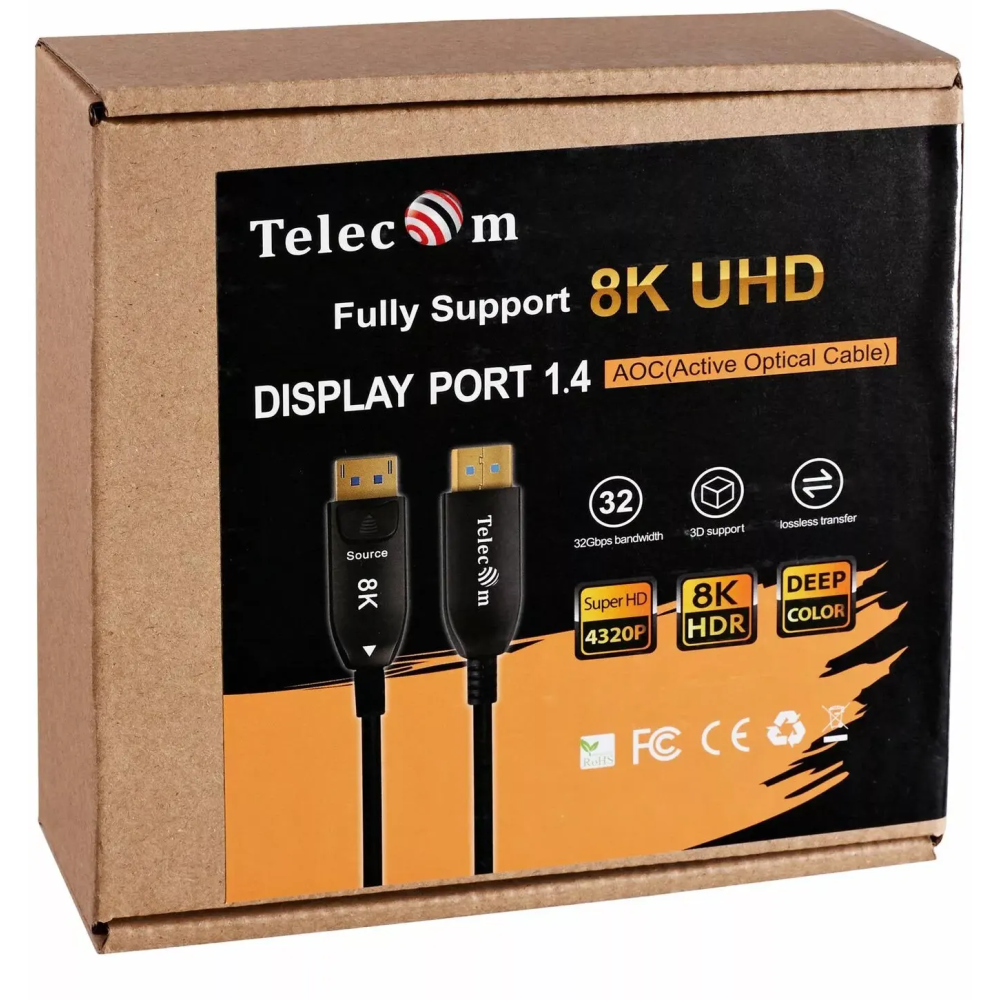 Кабель DisplayPort - DisplayPort, 20м, Telecom TCG2130-20M — изображение 6