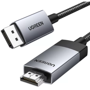 Кабель DisplayPort (M) - HDMI (M), 2м, UGREEN DP119
