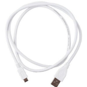Кабель USB A (M) - microUSB B (M), 0.5м, Gembird CCP-mUSB2-AMBM-W-0.5M
