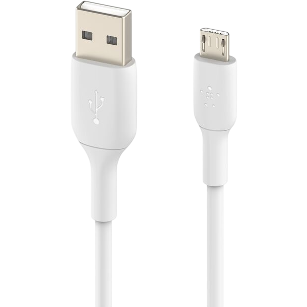 Кабель USB A (M) - microUSB B (M), 1м, Belkin CAB005bt1MWH — изображение 3
