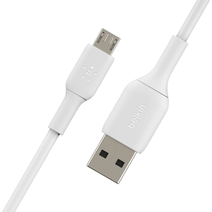 Кабель USB A (M) - microUSB B (M), 1м, Belkin CAB005bt1MWH — изображение 4
