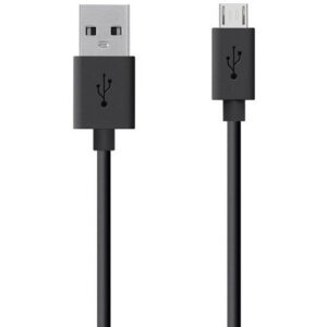 Кабель USB A (M) - microUSB B (M), 2м, Belkin F2CU012bt2M-BLK