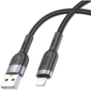 Кабель USB - Lightning, 1.2м, HOCO U117 Black