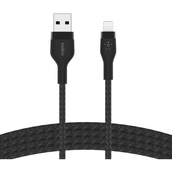 Кабель USB - Lightning, 1м, Belkin CAA010bt1MBK