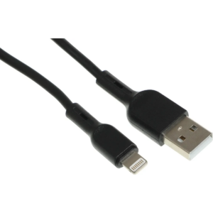 Кабель USB - Lightning, 1м, BoraSCO 38519 Black