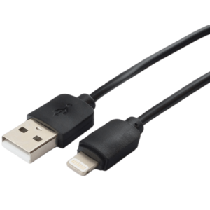 Кабель USB - Lightning, 1м, Гарнизон GCC-USB2-AP2-1M