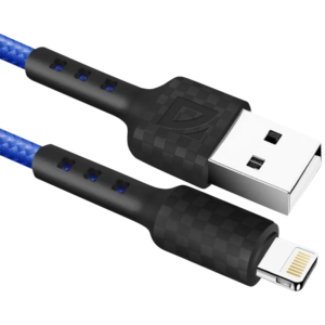Кабель USB - Lightning, 1м, Defender F181 Blue