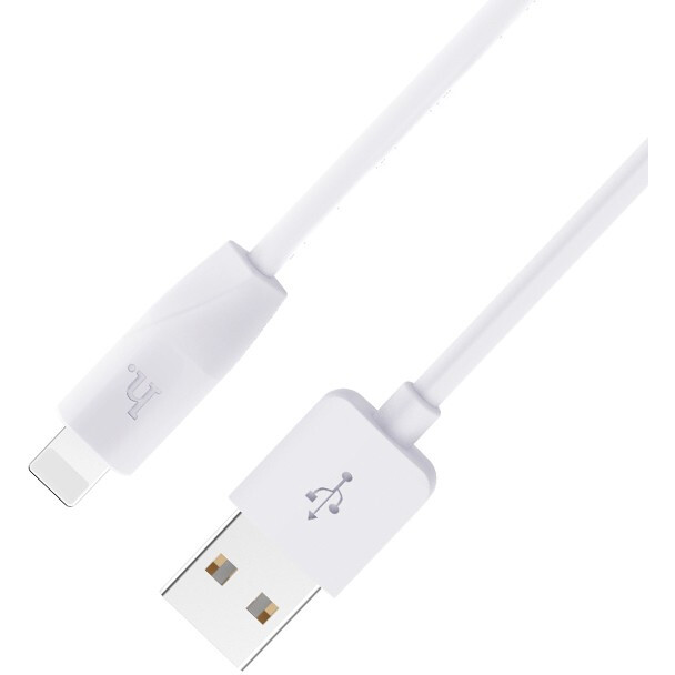 Кабель USB - Lightning, 1м, HOCO X1 White (HC-32007) — изображение 2