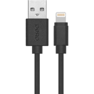 Кабель USB - Lightning, 2м, PERO DC03 Black