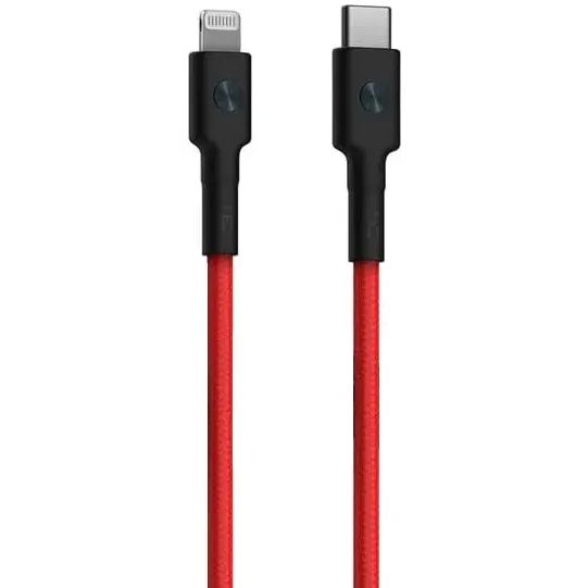 Кабель USB Type-C - Lightning, 1.5м, ZMI AL875 Red — изображение 2