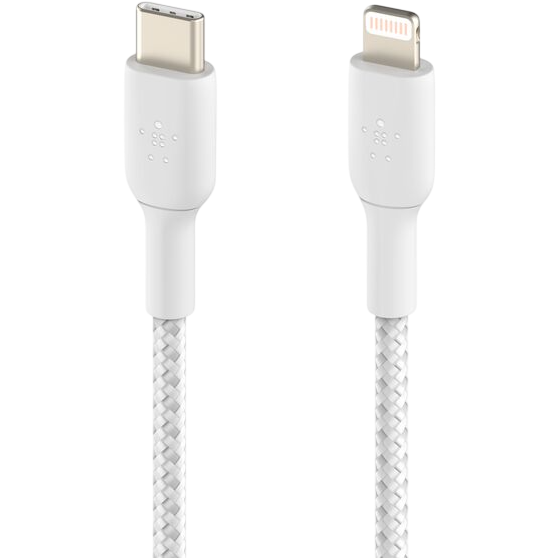 Кабель USB Type-C - Lightning, 1м, Belkin CAA004bt1MWH — изображение 3