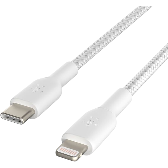 Кабель USB Type-C - Lightning, 1м, Belkin CAA004bt1MWH — изображение 4