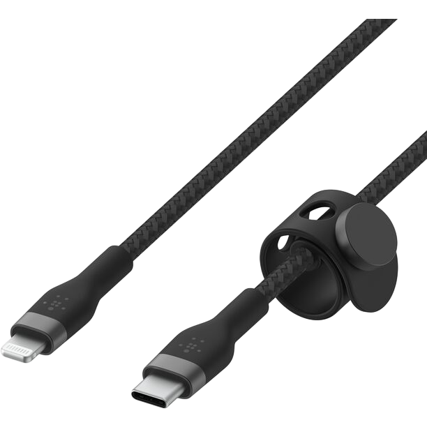 Кабель USB Type-C - Lightning, 3м, Belkin CAA011bt3MBK — изображение 3