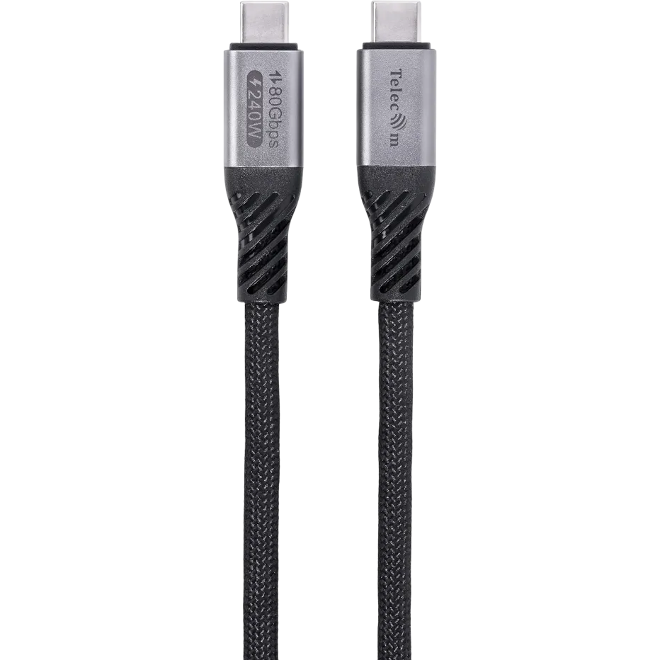 Кабель USB Type-C - USB Type-C, 1.5м, Telecom TUS855-1.5M