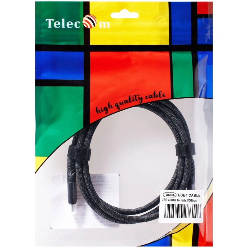 Кабель USB Type-C - USB Type-C, 1.5м, Telecom TUS855-1.5M — изображение 4