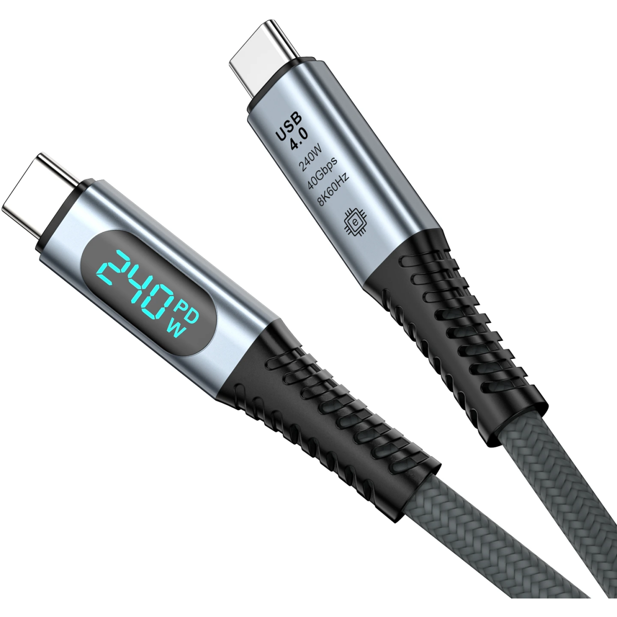 Кабель USB Type-C - USB Type-C, 1.5м, VCOM CU580BD-1.5M