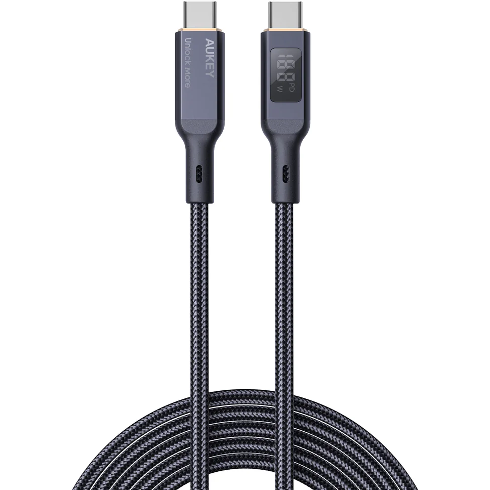 Кабель USB Type-C - USB Type-C, 1м, Aukey CB-MCC101