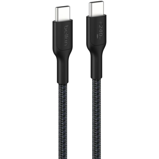Кабель USB Type-C - USB Type-C, 1м, Belkin CAB025hq1MBK