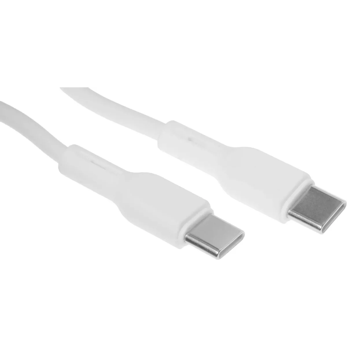 Кабель USB Type-C - USB Type-C, 1м, BoraSCO 38526 White — изображение 2