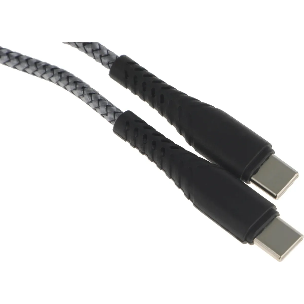 Кабель USB Type-C - USB Type-C, 1м, BoraSCO 52385 Grey