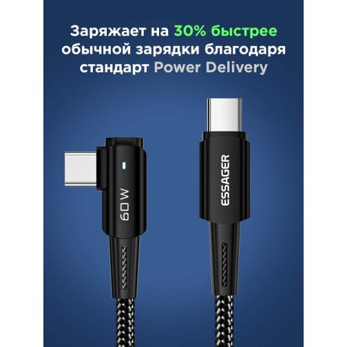 Кабель USB Type-C - USB Type-C, 1м, Rexant 18-7070 — изображение 5