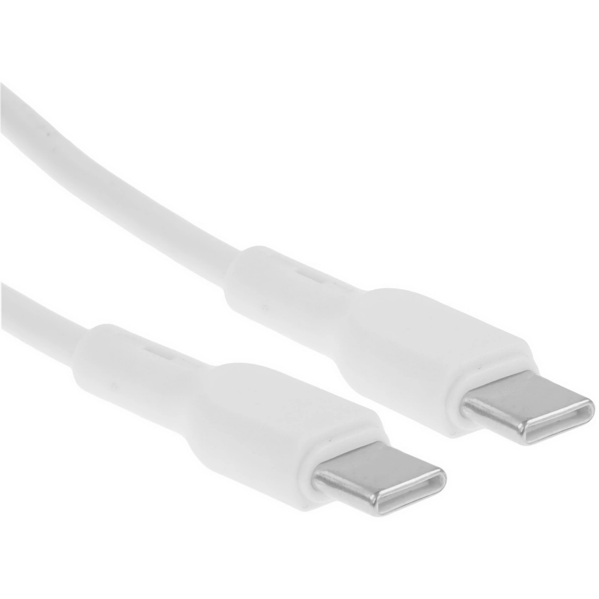 Кабель USB Type-C - USB Type-C, 2м, BoraSCO 52386 White — изображение 2