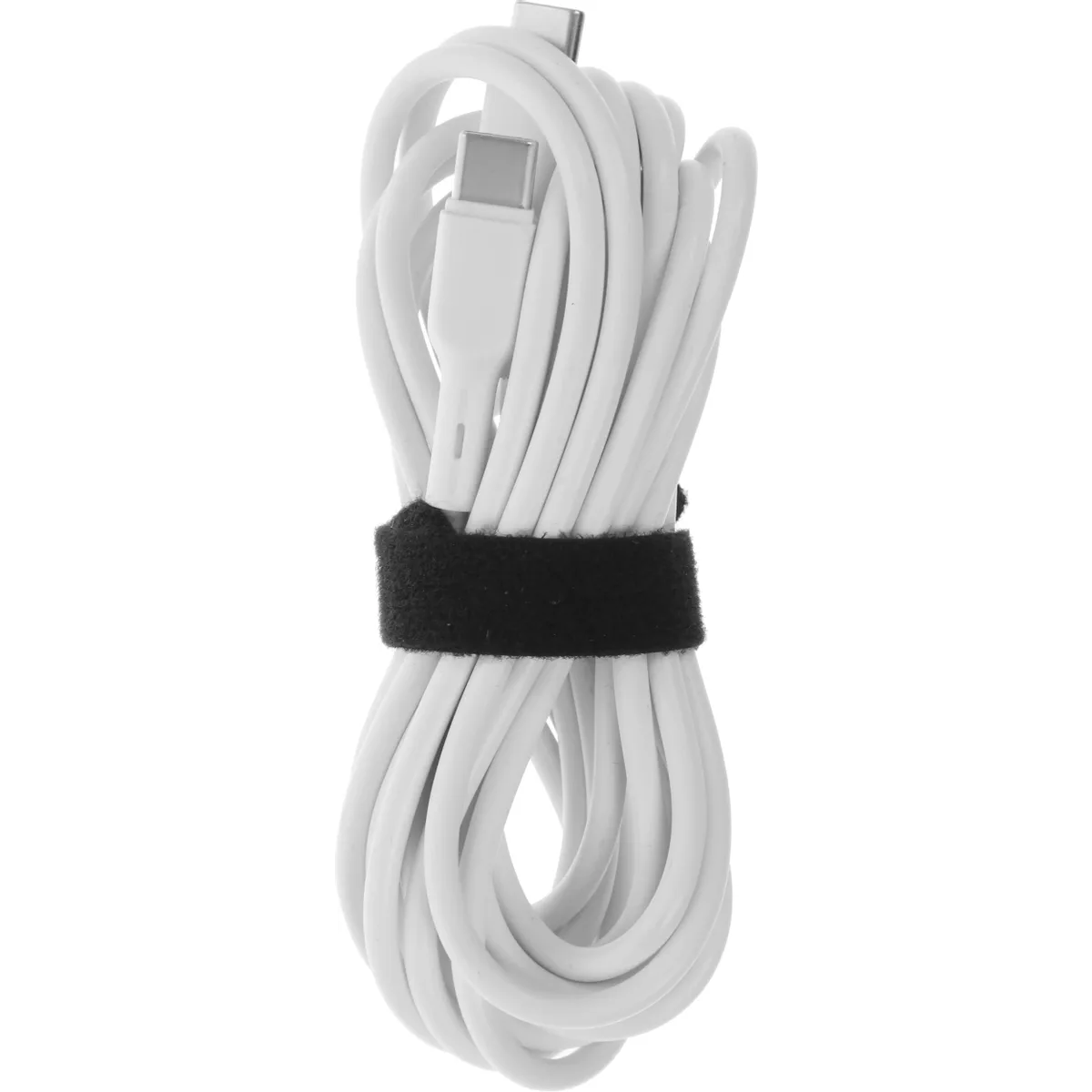 Кабель USB Type-C - USB Type-C, 3м, BoraSCO 52548 White — изображение 2