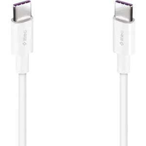 Кабель USB Type-C - USB Type-C, 3м, ttec 2DK48 White