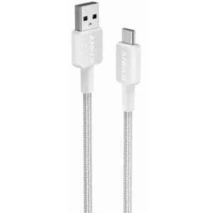 Кабель USB - USB Type-C, 0.9м, Anker 322 White