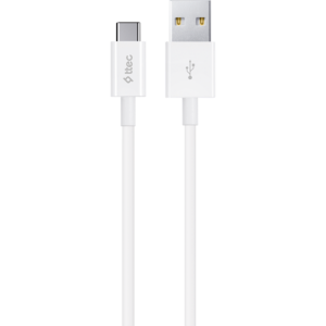 Кабель USB - USB Type-C, 1.2м, ttec 2DK12 White