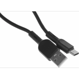 Кабель USB - USB Type-C, 1м, BoraSCO 38515 Black