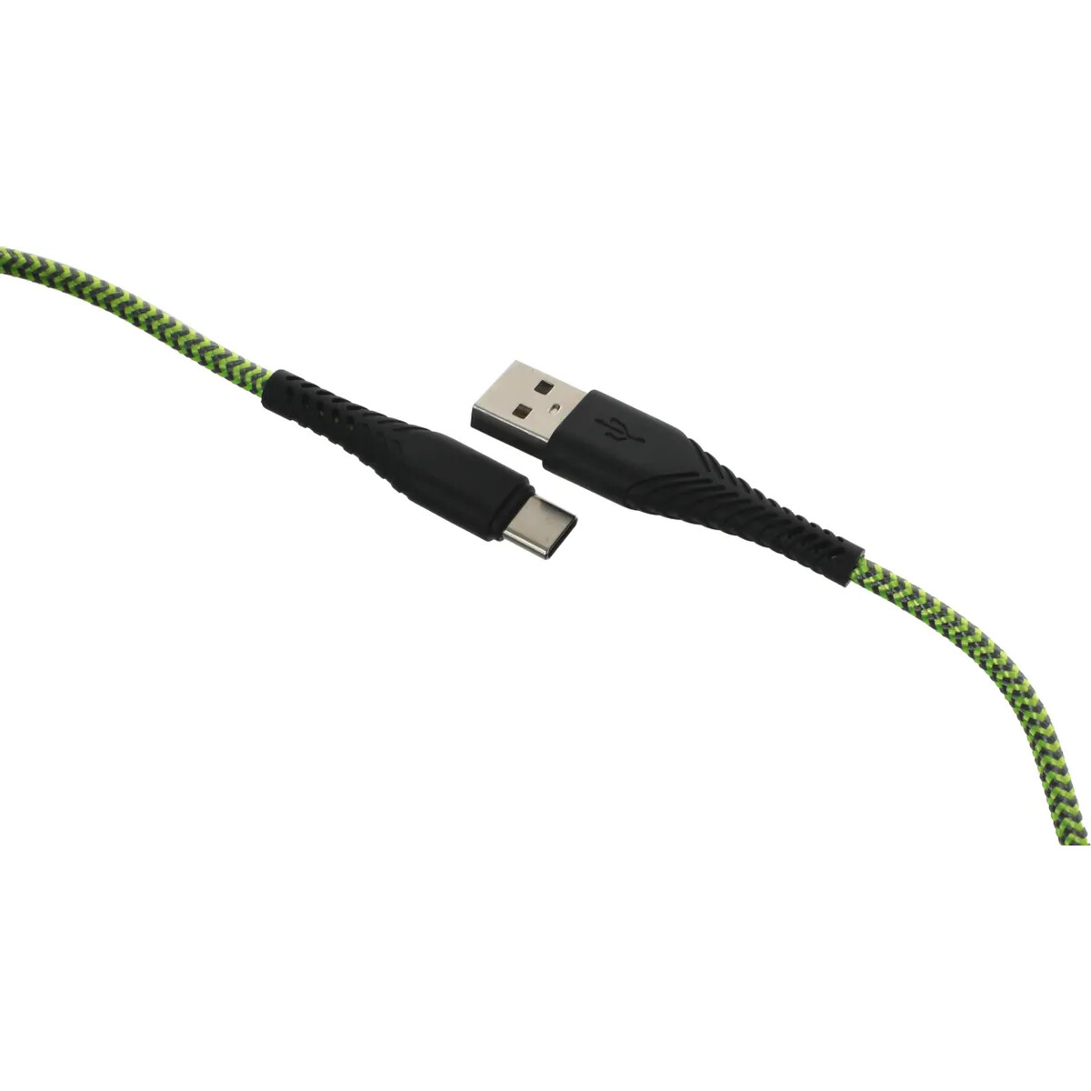 Кабель USB - USB Type-C, 1м, BoraSCO 52587 Green — изображение 2