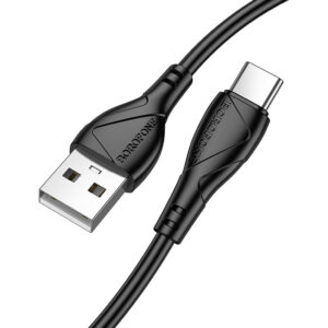 Кабель USB - USB Type-C, 1м, Borofone BX121 Black