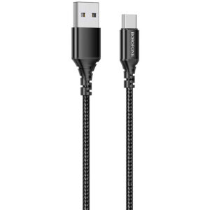Кабель USB - USB Type-C, 1м, Borofone BX54 Black