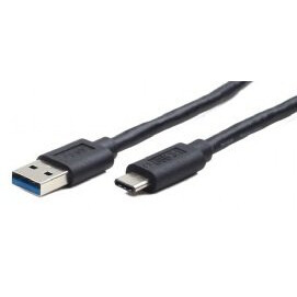 Кабель USB - USB Type-C, 1м, Cablexpert CCP-USB3-AMCM-1M