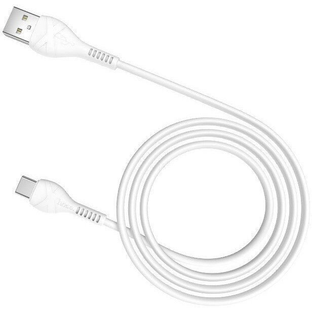 Кабель USB - USB Type-C, 1м, HOCO X37 White (HC-10512) — изображение 3