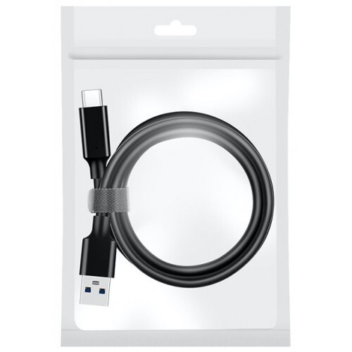 Кабель USB - USB Type-C, 1м, KS-IS KS-845B-0.3 — изображение 3