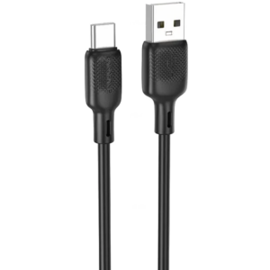 Кабель USB - USB Type-C, 2м, Borofone BX113 Black