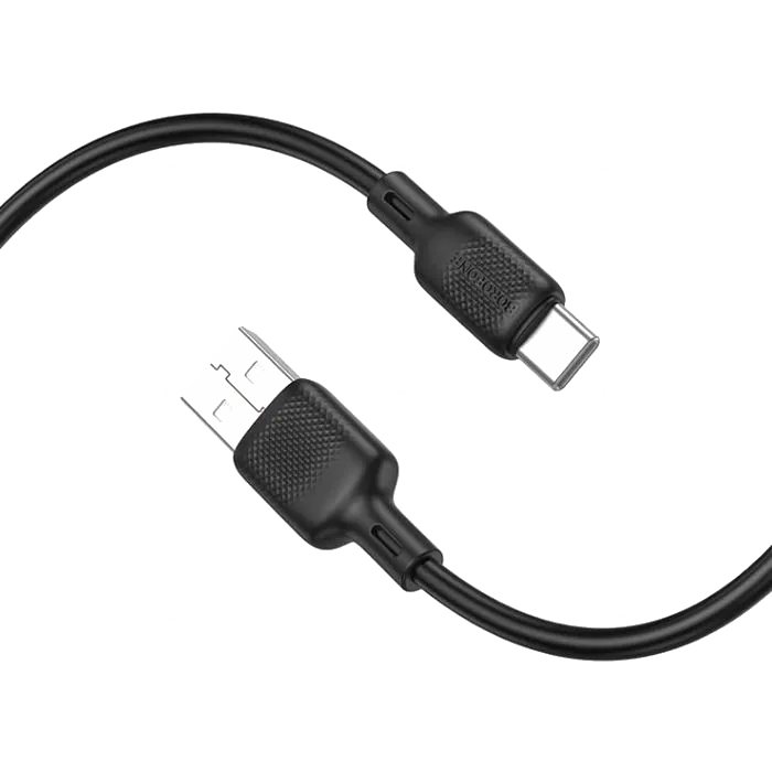 Кабель USB - USB Type-C, 2м, Borofone BX113 Black — изображение 2