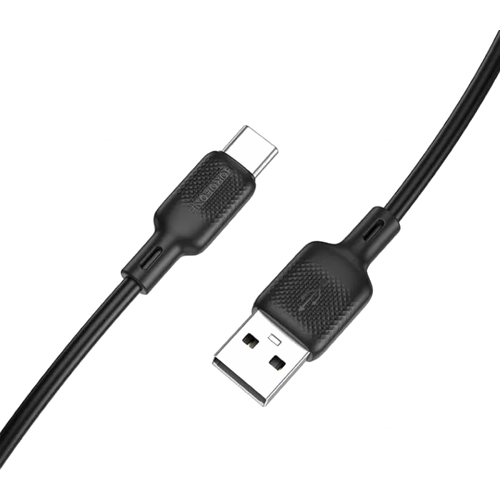 Кабель USB - USB Type-C, 2м, Borofone BX113 Black — изображение 3