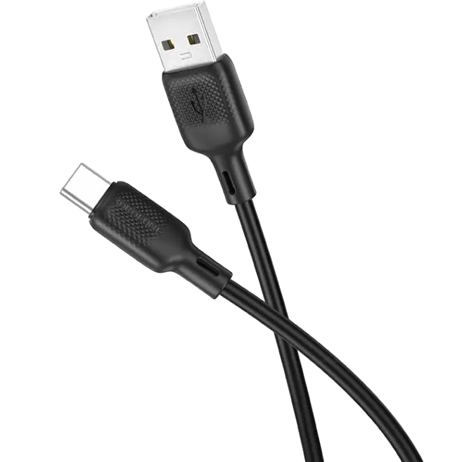 Кабель USB - USB Type-C, 2м, Borofone BX113 Black — изображение 4