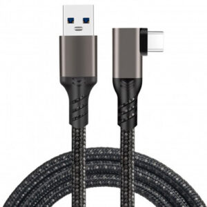Кабель USB - USB Type-C, 2м, KS-IS KS-894BB-2