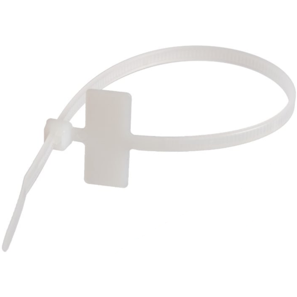 Кабельная стяжка NIKOMAX NMC-CTN100-25-MK-WT-100-K