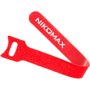 Кабельная стяжка NIKOMAX NMC-CTV210-16-SB-RD-10