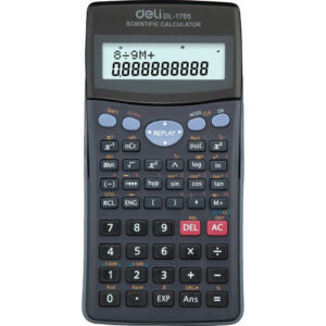 Калькулятор Deli E1705 Black