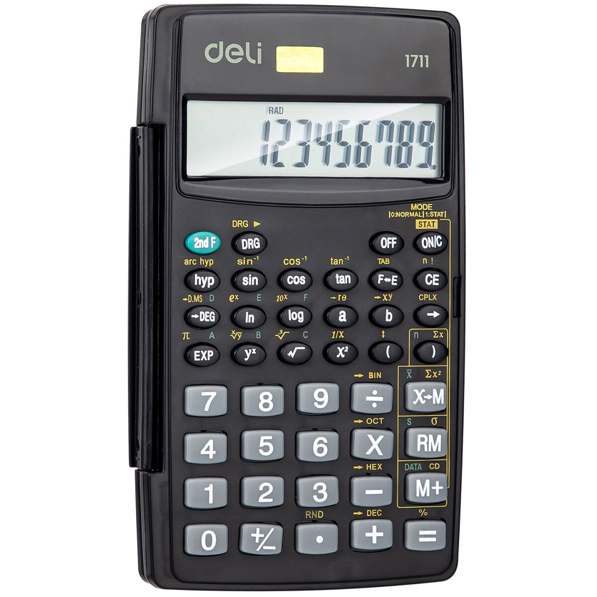Калькулятор Deli E1711 Black — изображение 2