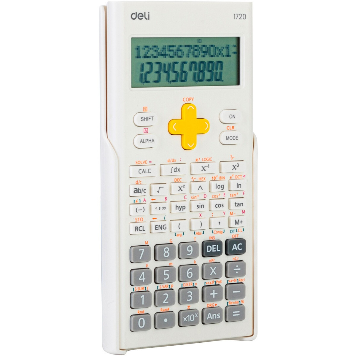 Калькулятор Deli E1720 White — изображение 2