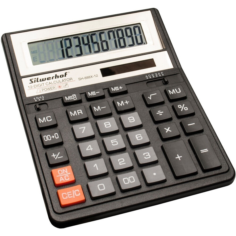 Калькулятор Silwerhof SH-888X-12 (1789257) — изображение 2